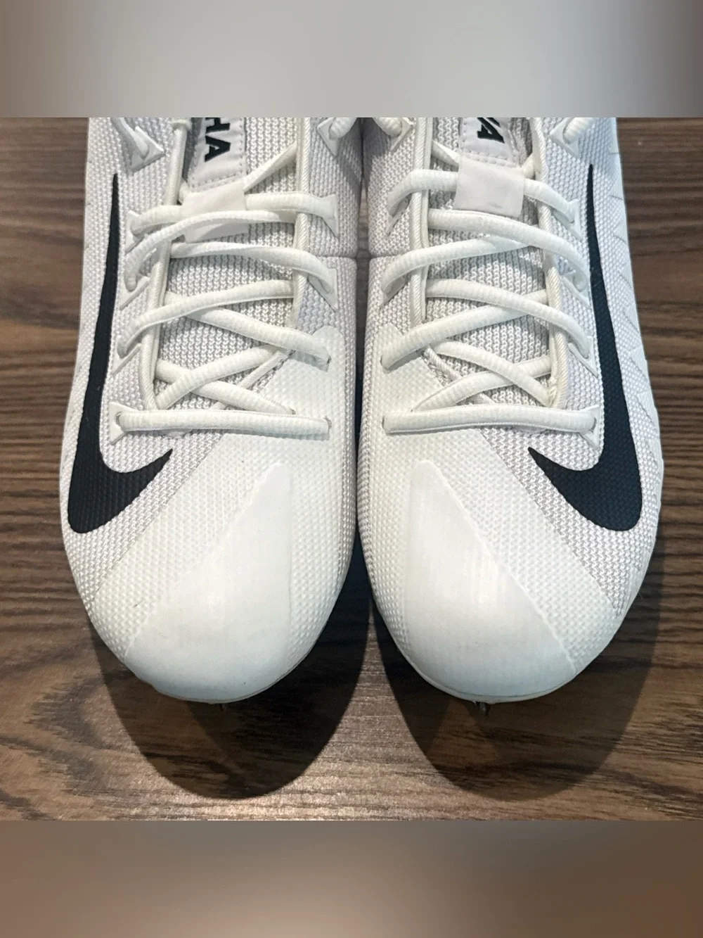 Men’s Nike Alpha Menace Pro Low Football Cleats White AJ6606-102